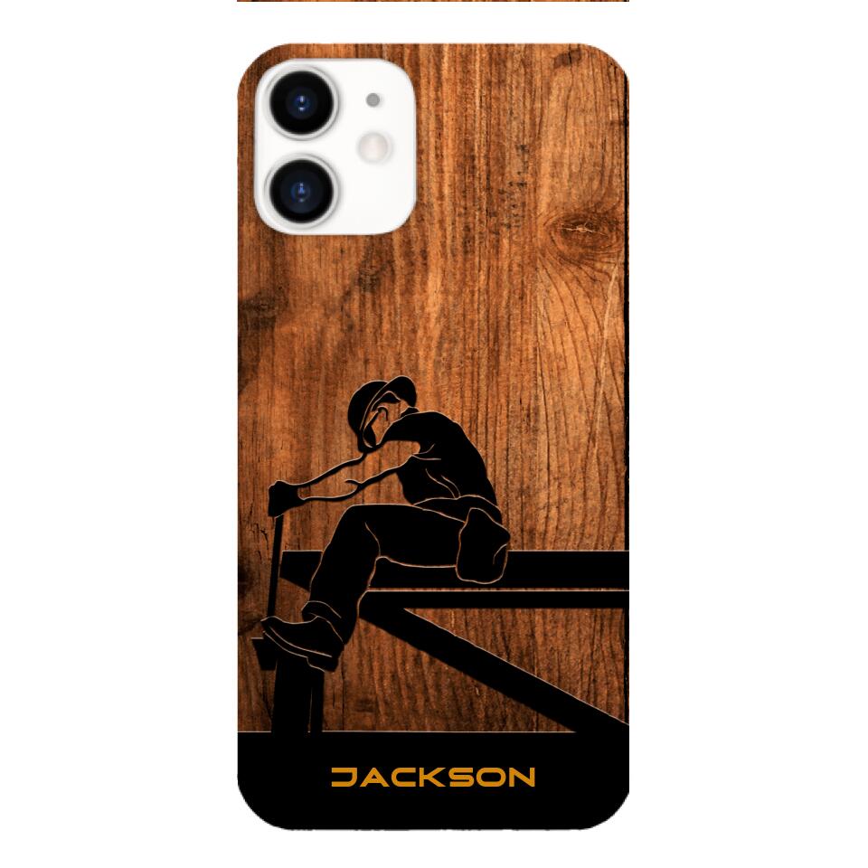 Personalized Roofer Phone Case Printed 22MAR-LN23