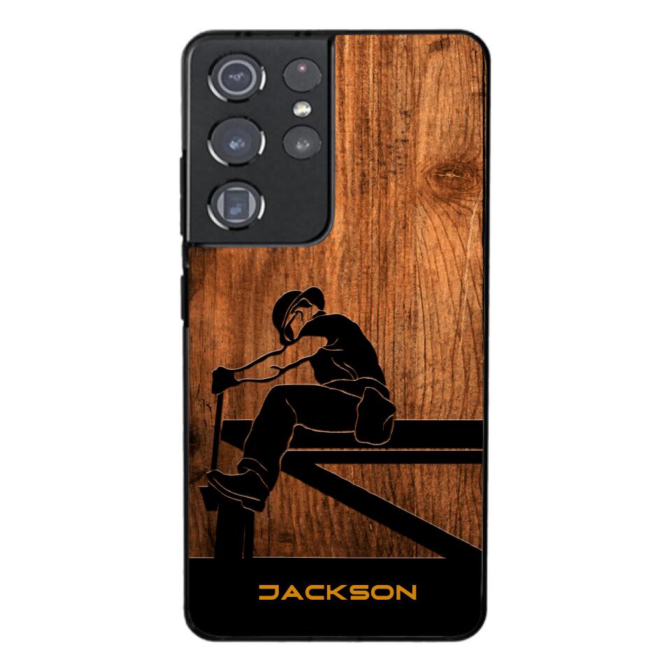 Personalized Roofer Phone Case Printed 22MAR-LN23