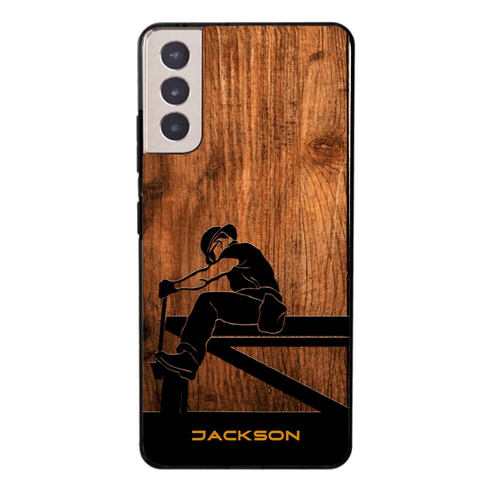 Personalized Roofer Phone Case Printed 22MAR-LN23
