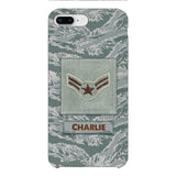 Personalized U.S Airforce Camo Phone Case Printed 22MAR-HC23