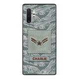 Personalized U.S Airforce Camo Phone Case Printed 22MAR-HC23