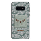 Personalized U.S Airforce Camo Phone Case Printed 22MAR-HC23