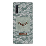 Personalized U.S Airforce Camo Phone Case Printed 22MAR-HC23