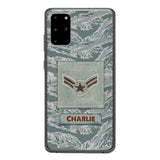 Personalized U.S Airforce Camo Phone Case Printed 22MAR-HC23