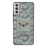 Personalized U.S Airforce Camo Phone Case Printed 22MAR-HC23
