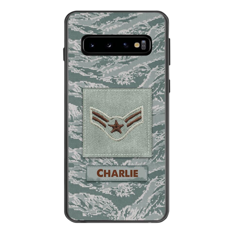 Personalized U.S Airforce Camo Phone Case Printed 22MAR-HC23