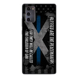 PERSONALIZED BLESSED ARE THE PEACE MAKERS UNITED STATES PHONCASE QTVQ2303