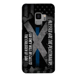 PERSONALIZED BLESSED ARE THE PEACE MAKERS UNITED STATES PHONCASE QTVQ2303