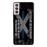 PERSONALIZED BLESSED ARE THE PEACE MAKERS UNITED STATES PHONCASE QTVQ2303