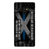 PERSONALIZED BLESSED ARE THE PEACE MAKERS UNITED STATES PHONCASE QTVQ2303