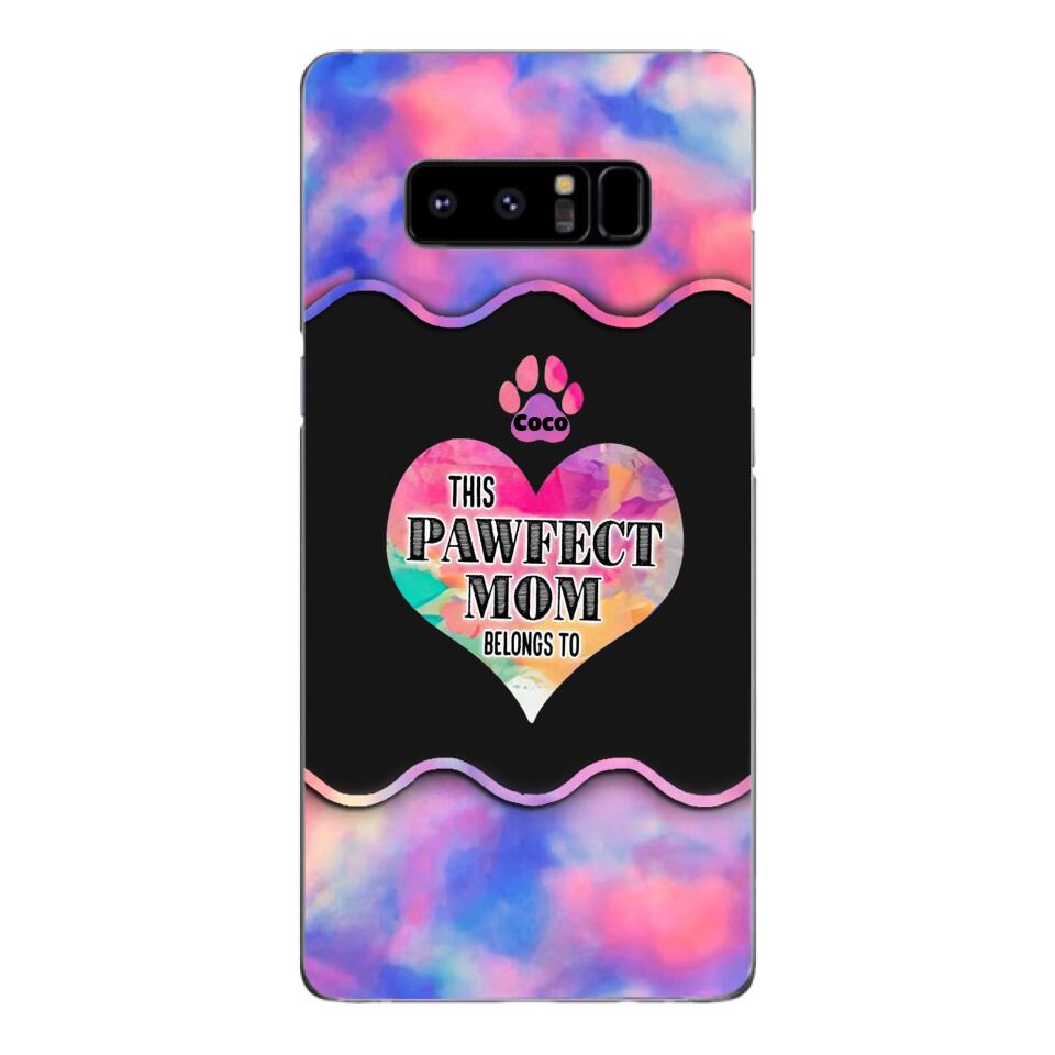 PERSONALIZED PAWFECT PHONCASE T3Q
