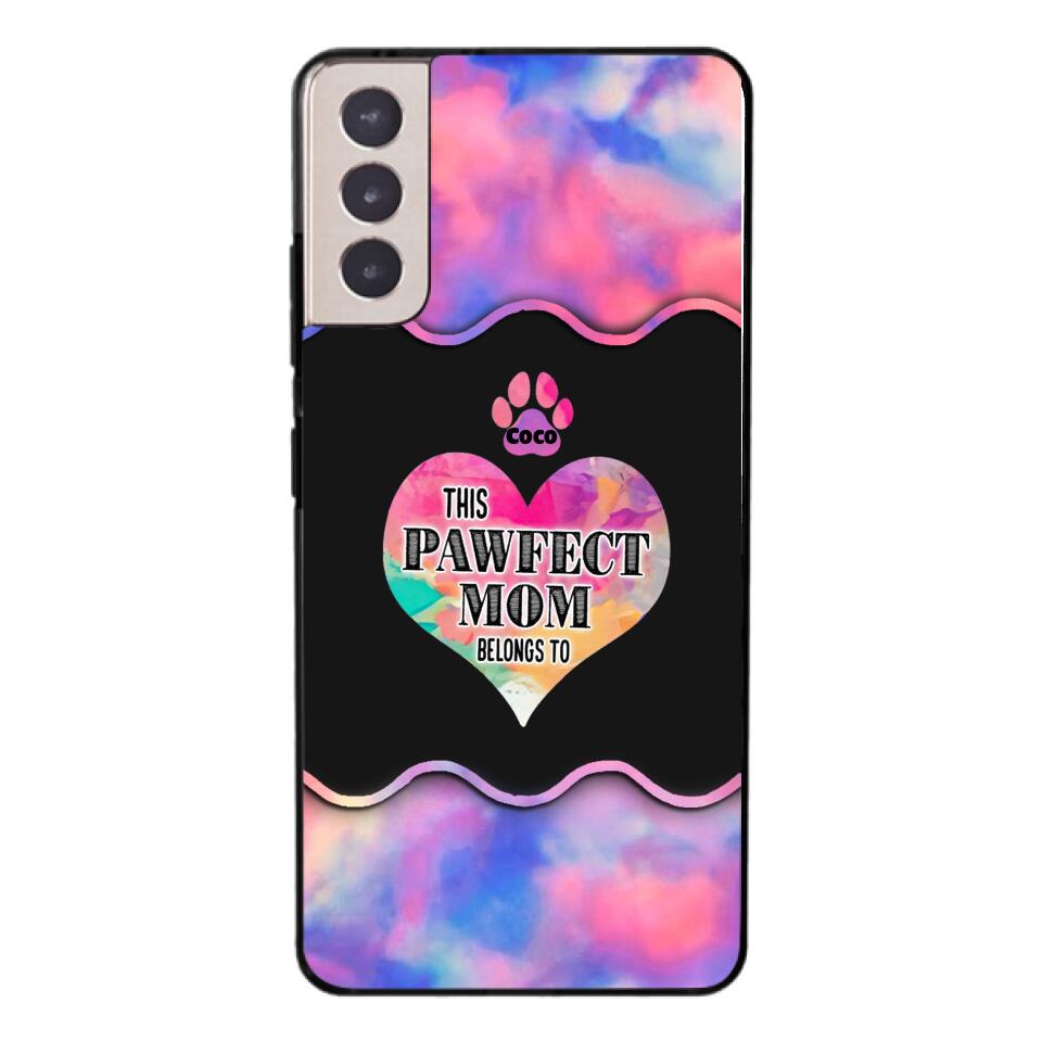 PERSONALIZED PAWFECT PHONCASE T3Q