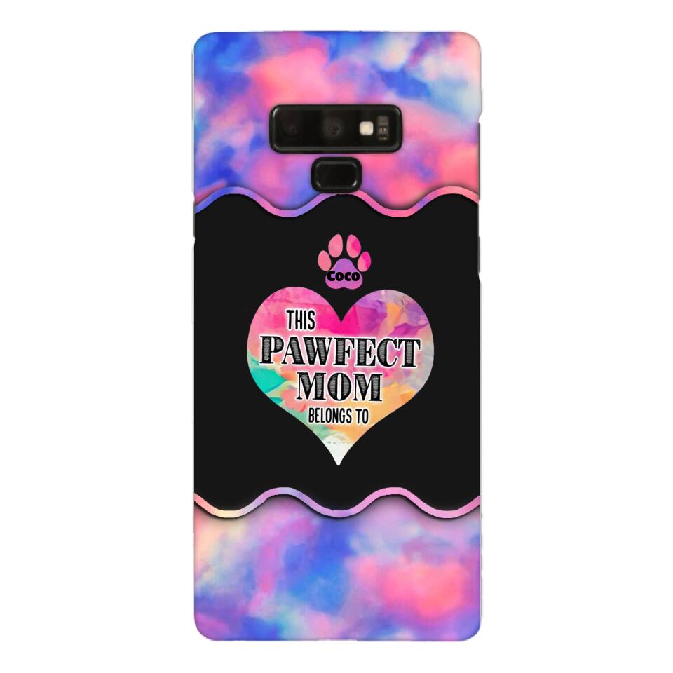 PERSONALIZED PAWFECT PHONCASE T3Q