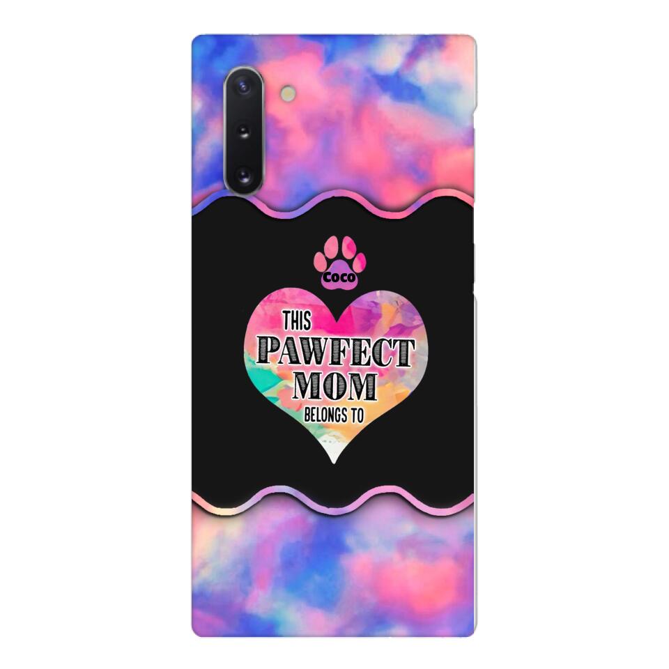 PERSONALIZED PAWFECT PHONCASE T3Q