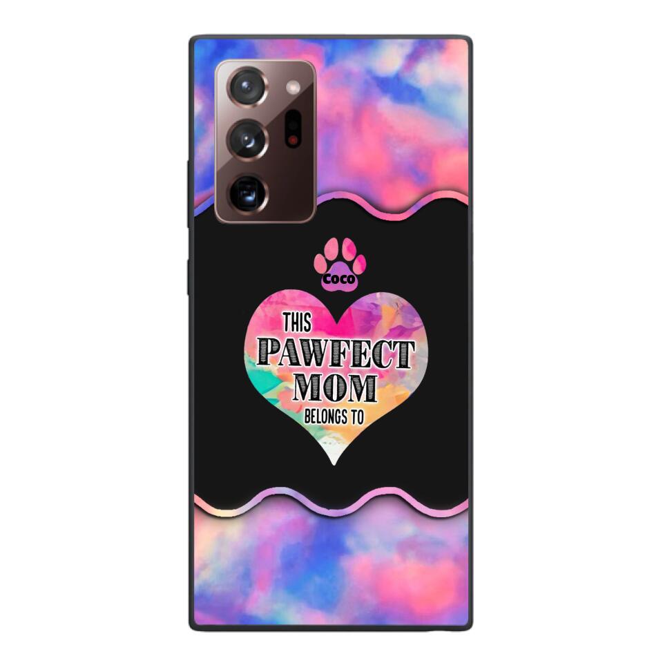 PERSONALIZED PAWFECT PHONCASE T3Q