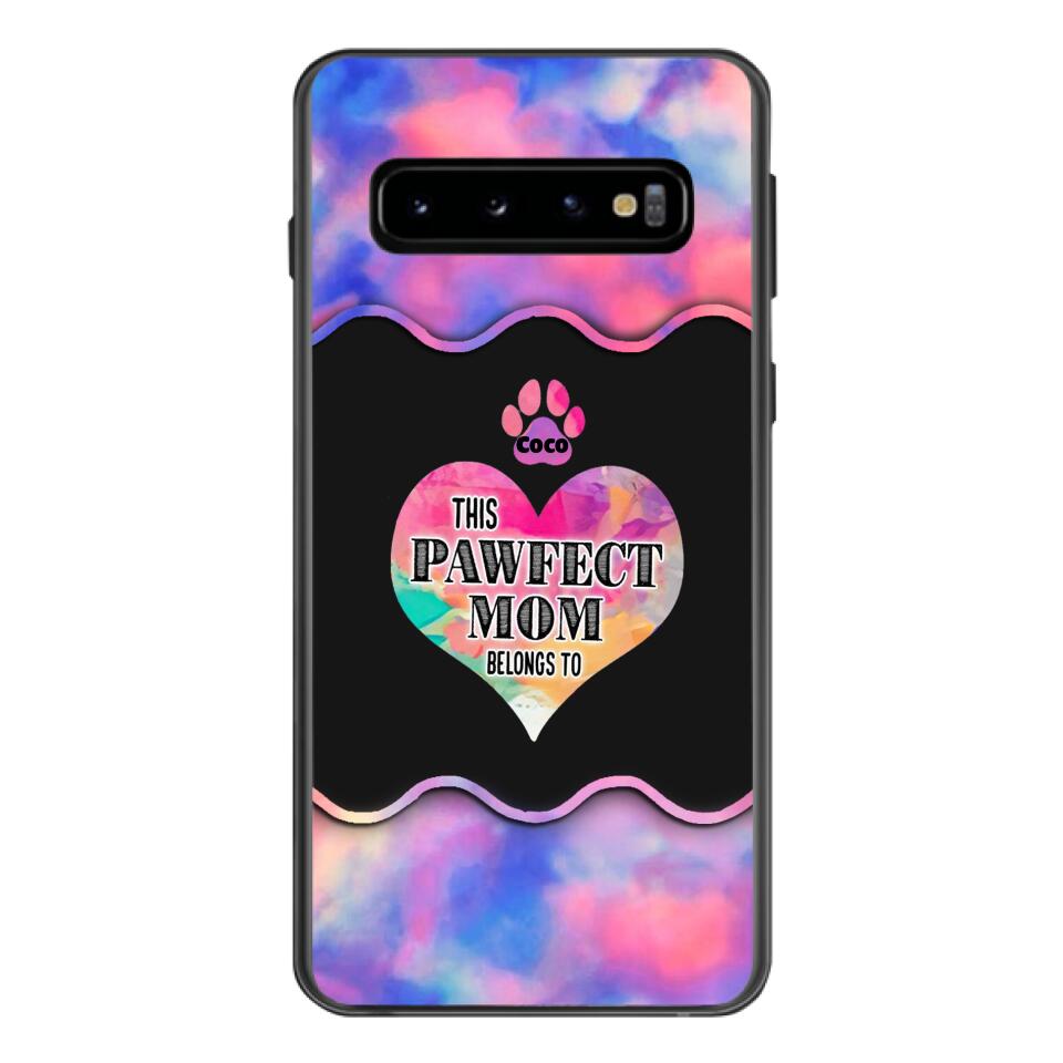 PERSONALIZED PAWFECT PHONCASE T3Q