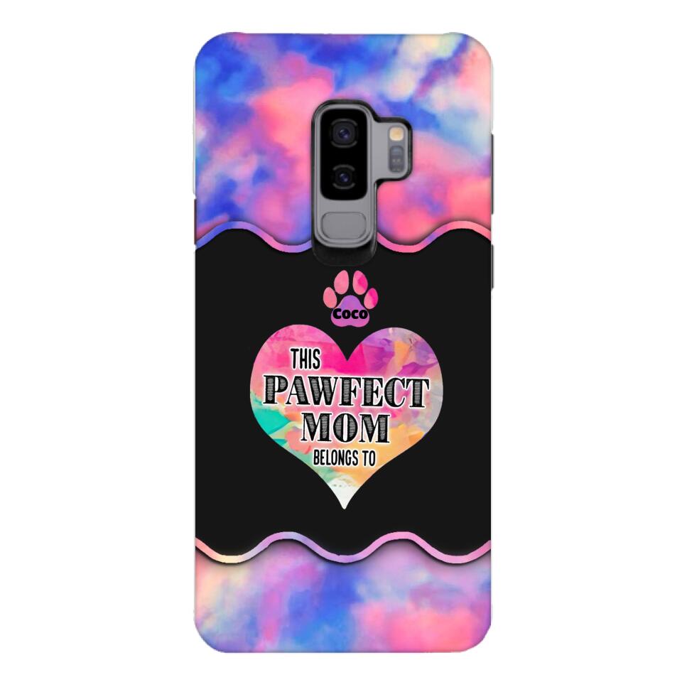 PERSONALIZED PAWFECT PHONCASE T3Q