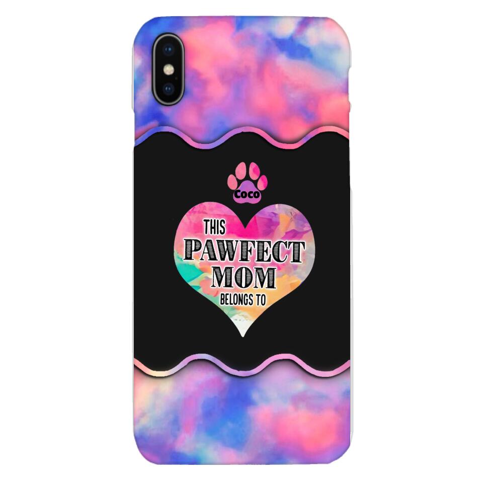 PERSONALIZED PAWFECT PHONCASE T3Q