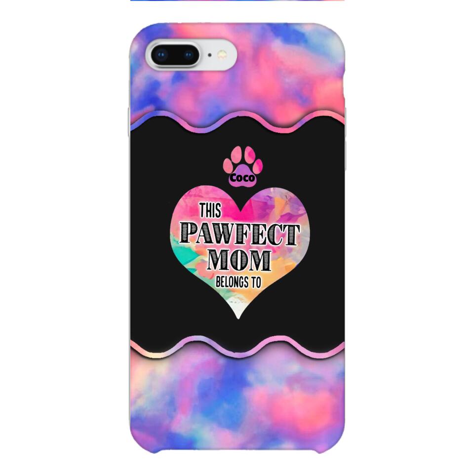 PERSONALIZED PAWFECT PHONCASE T3Q