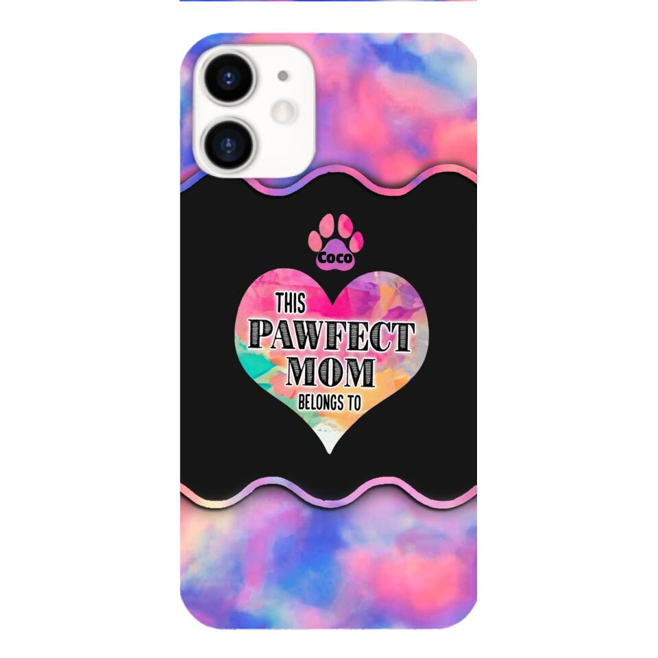 PERSONALIZED PAWFECT PHONCASE T3Q