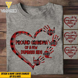 Personalized Pround Grandma Of A Few Dumbass Kids Tshirt Printed 22MAR-MQ24