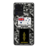 Personalized Australian Navy Camo Phone Case Printed 22MAR-LN24