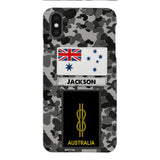 Personalized Australian Navy Camo Phone Case Printed 22MAR-LN24