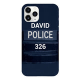 PERSONALIZED POLICE PHONCASE 3N
