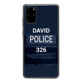 PERSONALIZED POLICE PHONCASE 3N