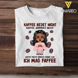 PERSONALIZED KAFFEE REDET NICHT KAFFEE JAMMERT NICHT COFFEE CHRIST TSHIRT QTMQ2403