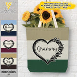 Personalized Grammy Kid Tote Bag Printed 22MAR-DT24