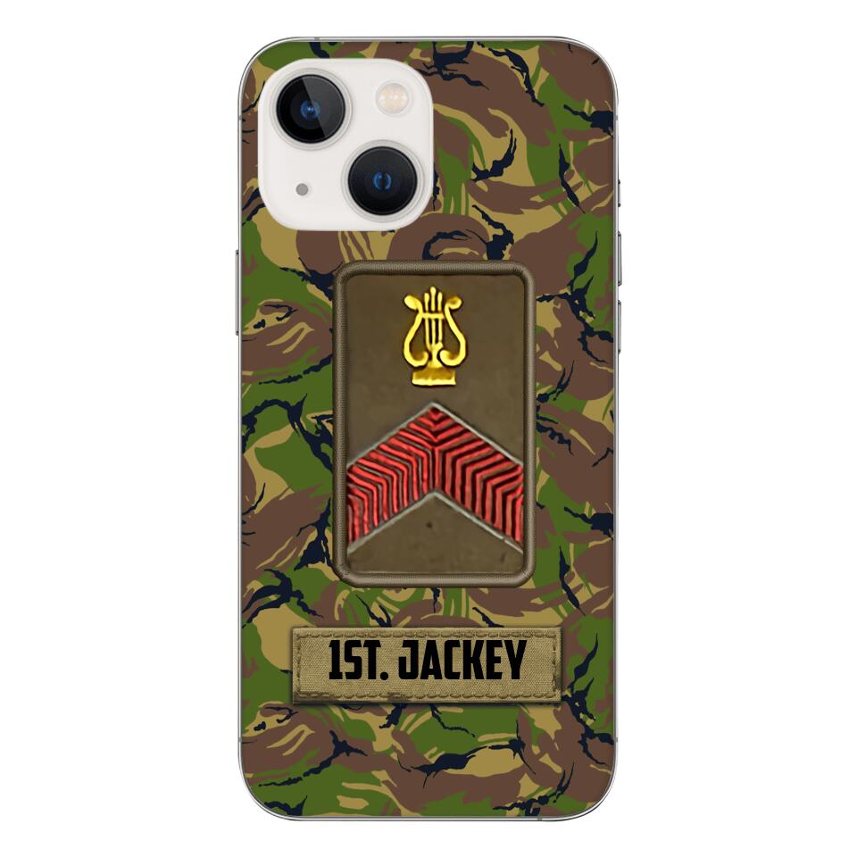 Personalized Netherland Soldier Camo Phone Case Printed 22MAR-HQ24
