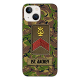 Personalized Netherland Soldier Camo Phone Case Printed 22MAR-HQ24