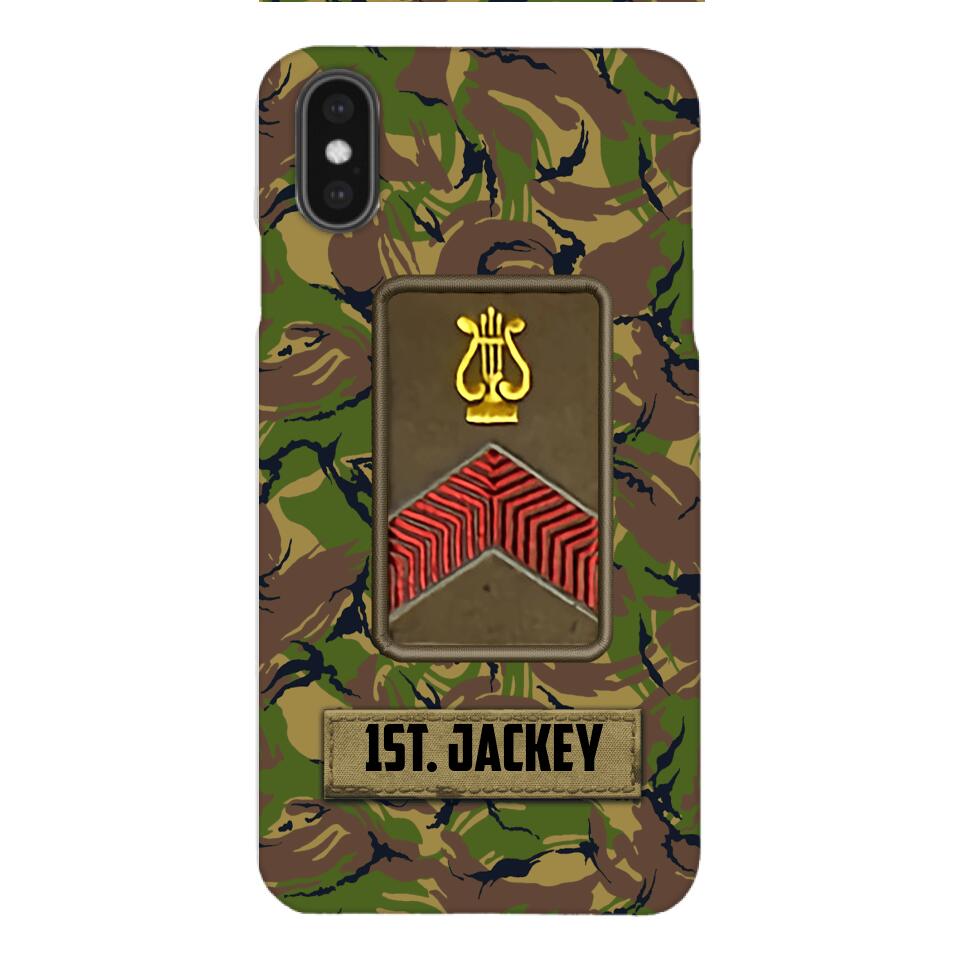 Personalized Netherland Soldier Camo Phone Case Printed 22MAR-HQ24