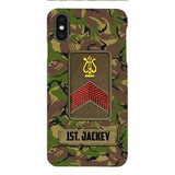 Personalized Netherland Soldier Camo Phone Case Printed 22MAR-HQ24