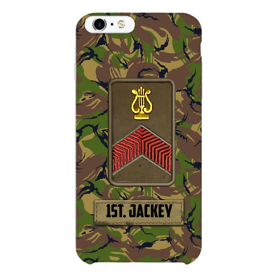 Personalized Netherland Soldier Camo Phone Case Printed 22MAR-HQ24