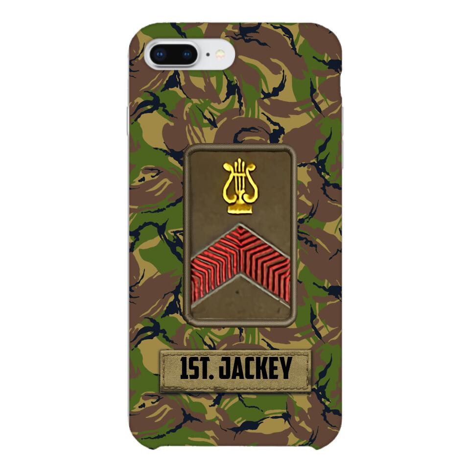 Personalized Netherland Soldier Camo Phone Case Printed 22MAR-HQ24