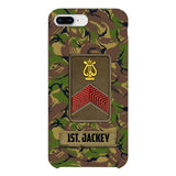 Personalized Netherland Soldier Camo Phone Case Printed 22MAR-HQ24