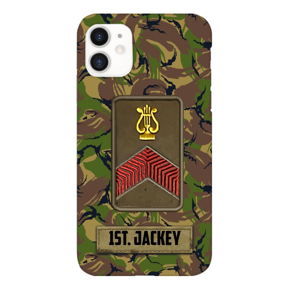 Personalized Netherland Soldier Camo Phone Case Printed 22MAR-HQ24