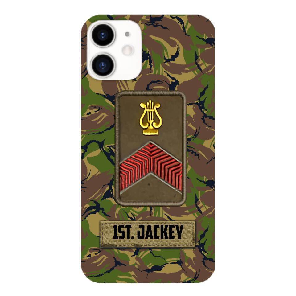 Personalized Netherland Soldier Camo Phone Case Printed 22MAR-HQ24