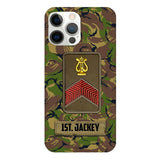Personalized Netherland Soldier Camo Phone Case Printed 22MAR-HQ24