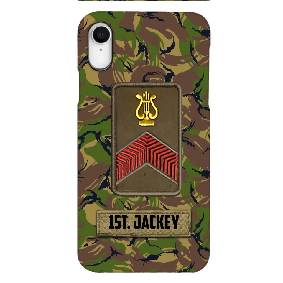Personalized Netherland Soldier Camo Phone Case Printed 22MAR-HQ24