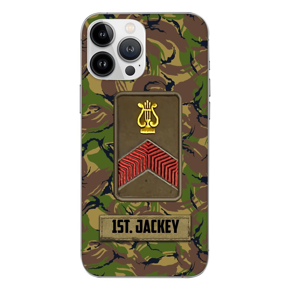 Personalized Netherland Soldier Camo Phone Case Printed 22MAR-HQ24