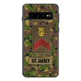 Personalized Netherland Soldier Camo Phone Case Printed 22MAR-HQ24