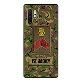 Personalized Netherland Soldier Camo Phone Case Printed 22MAR-HQ24