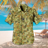 Personalized Australian Soldier Camo Hawaii Shirt Printed 22MAR-DT25