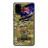 Personalized Australian soldier camo rank Phone Case 3T 2503
