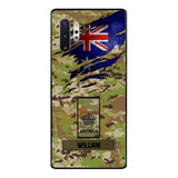 Personalized Australian soldier camo rank Phone Case 3T 2503