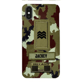 Personalized Irish Soldier Camo Phone Case Printed 25MAR-VQ25