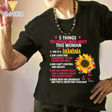 PERSONALIZED YOU SHOULD KNOW ABOUT GRANDMA TSHIRT QTTQ2503